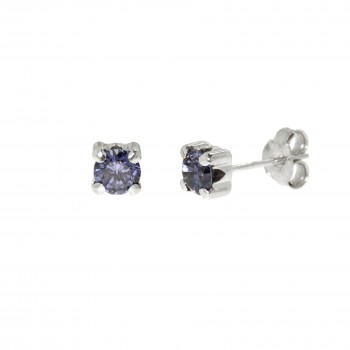 Boucle d'oreille en or 10kt. 09-4BOW